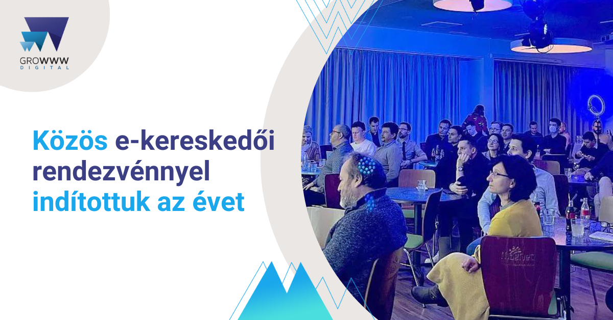 e-kereskedői rendezvény kosárérték meetup