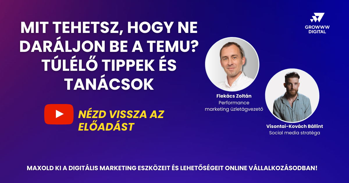 Temu webinárium - nézd vissza az előadást