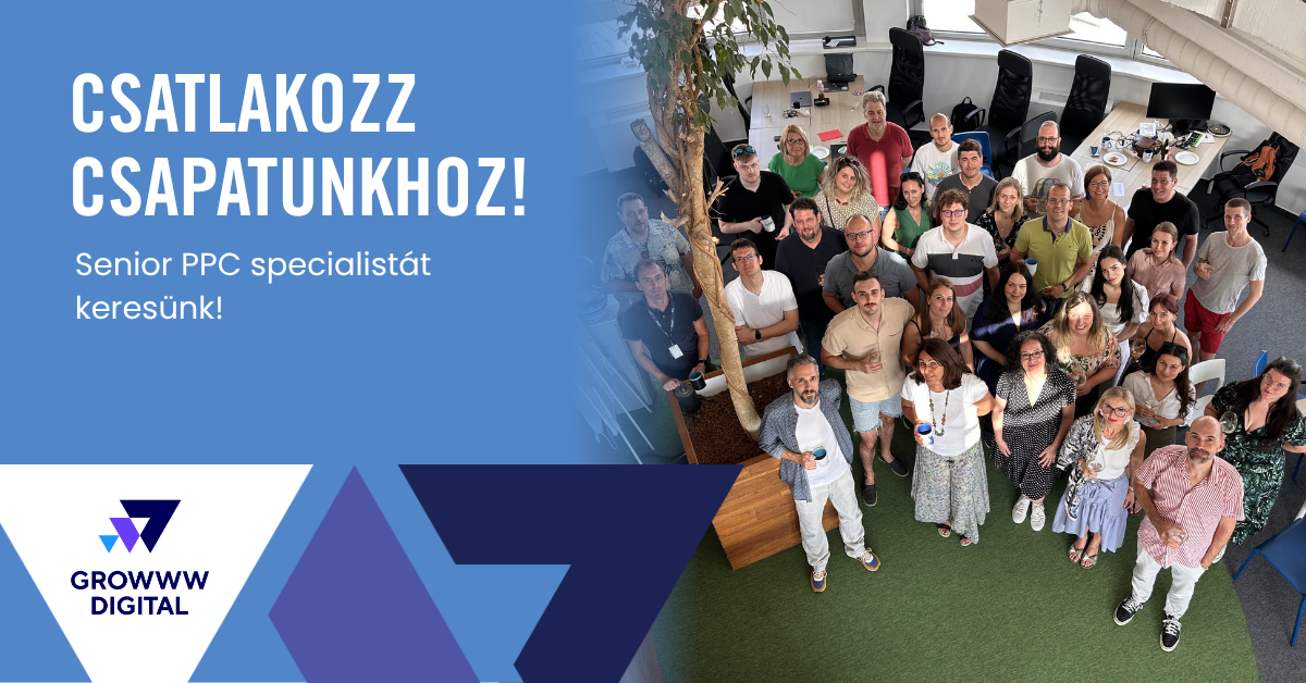 Senior PPC specialistát keresünk