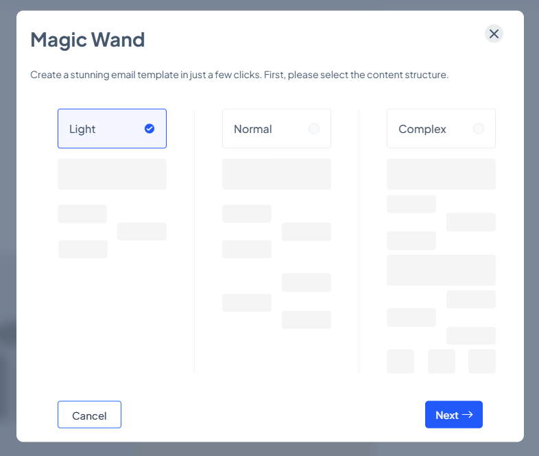 Sablonvarázsló – theMarketer Magic Wand