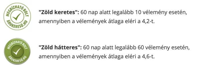 Árukereső megbízható bolt