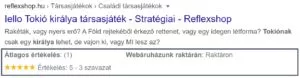 Schema.org markup használata